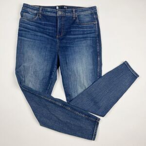 KUT FROM THE KLOTH‎ Donna High Rise Fab Ankle Skinny Jeans - Size 14